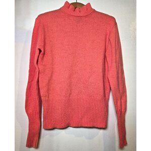 J. Crew Lambs Wool Blend Ruffle Neck Sweater - Size XXS